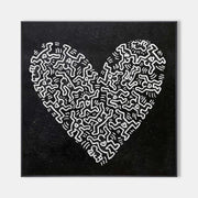 Keith Haring Style Painting KS011 - Neutralighting