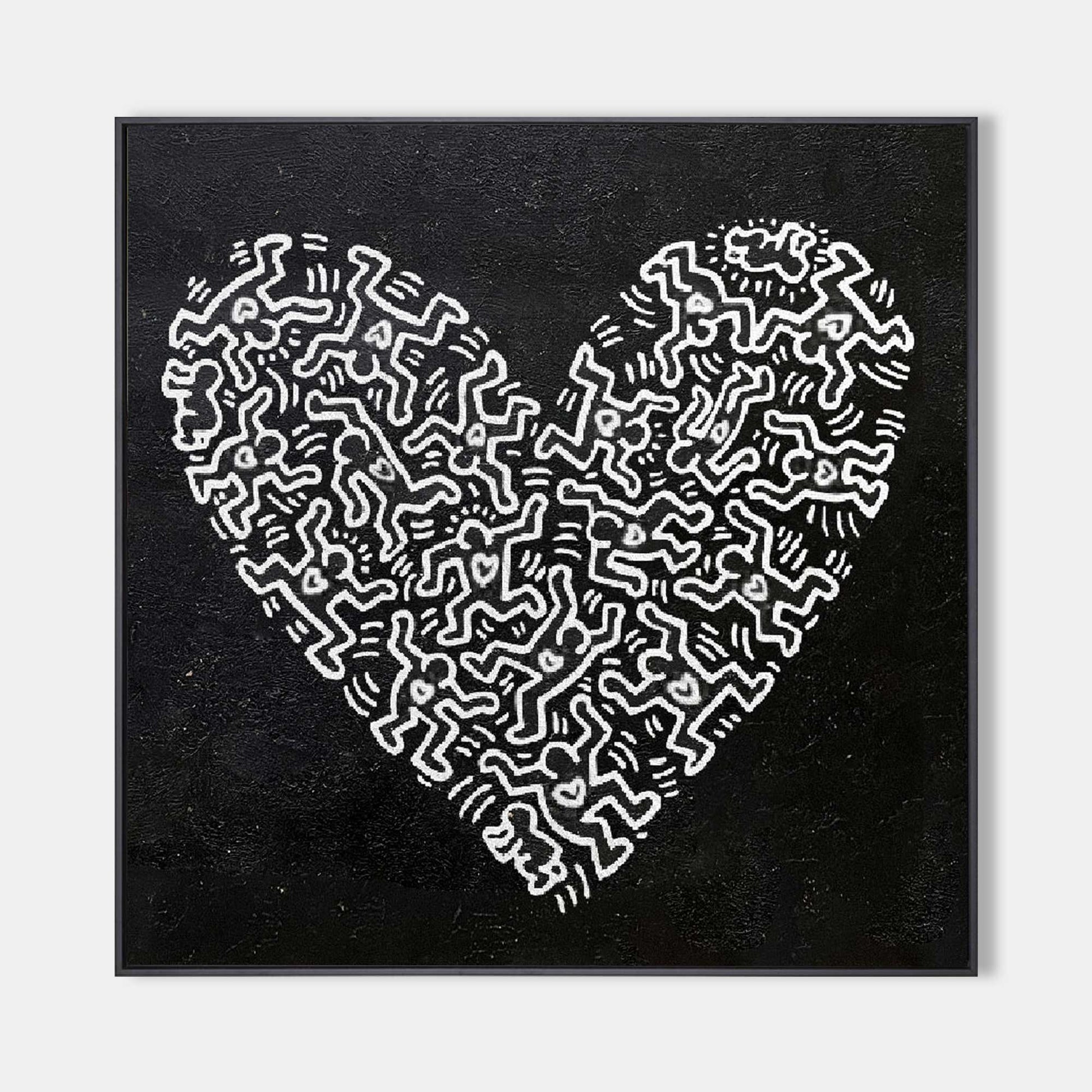 Keith Haring Style Painting KS011 - Neutralighting