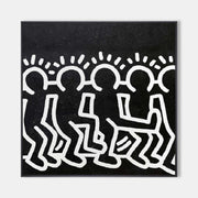 Keith Haring Style painting KS022 - Neutralighting