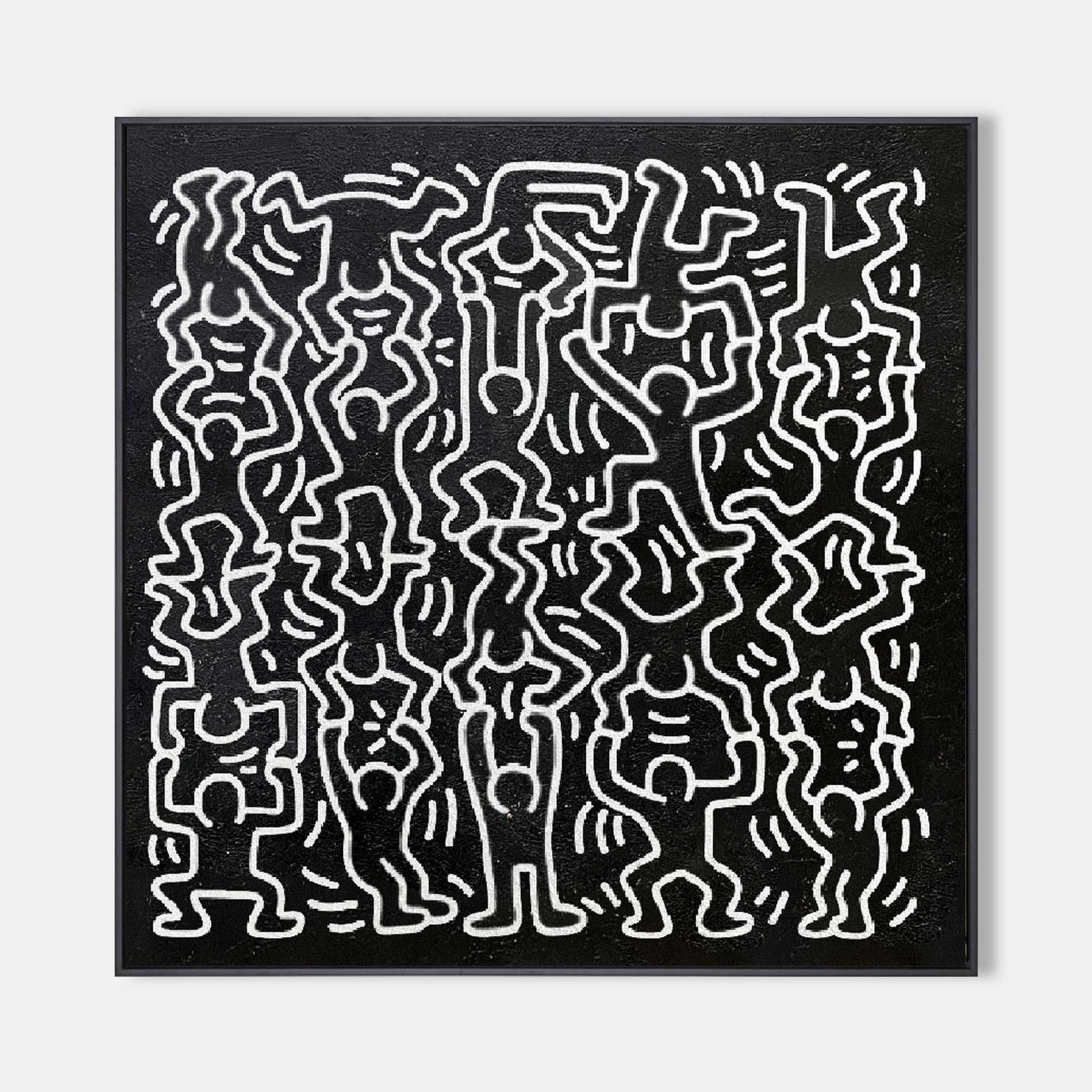Keith Haring Style Painting KS014 - Neutralighting