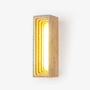 Atheila Travertine Wall Light-Neutral Decor