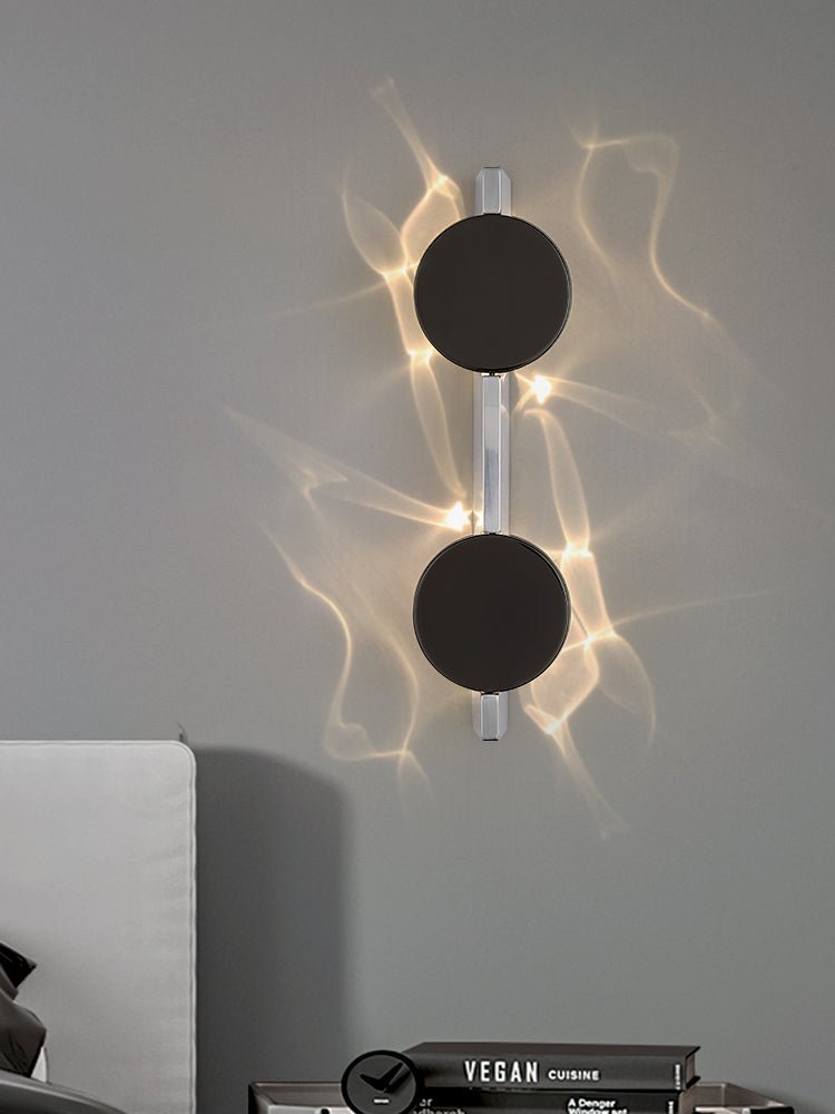 Pethr Wave Minimalist Steel Wall Lamp-Neutral Decor