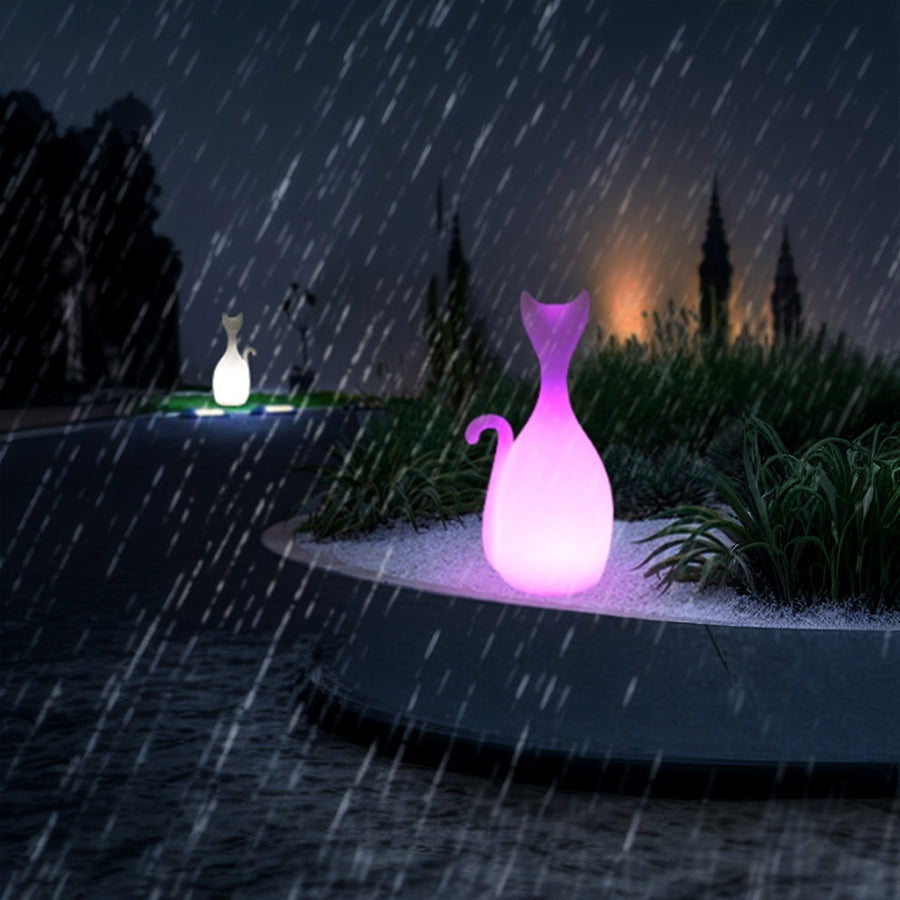Junea Animal Material Illuminated PE Outdoor Floor Lamp