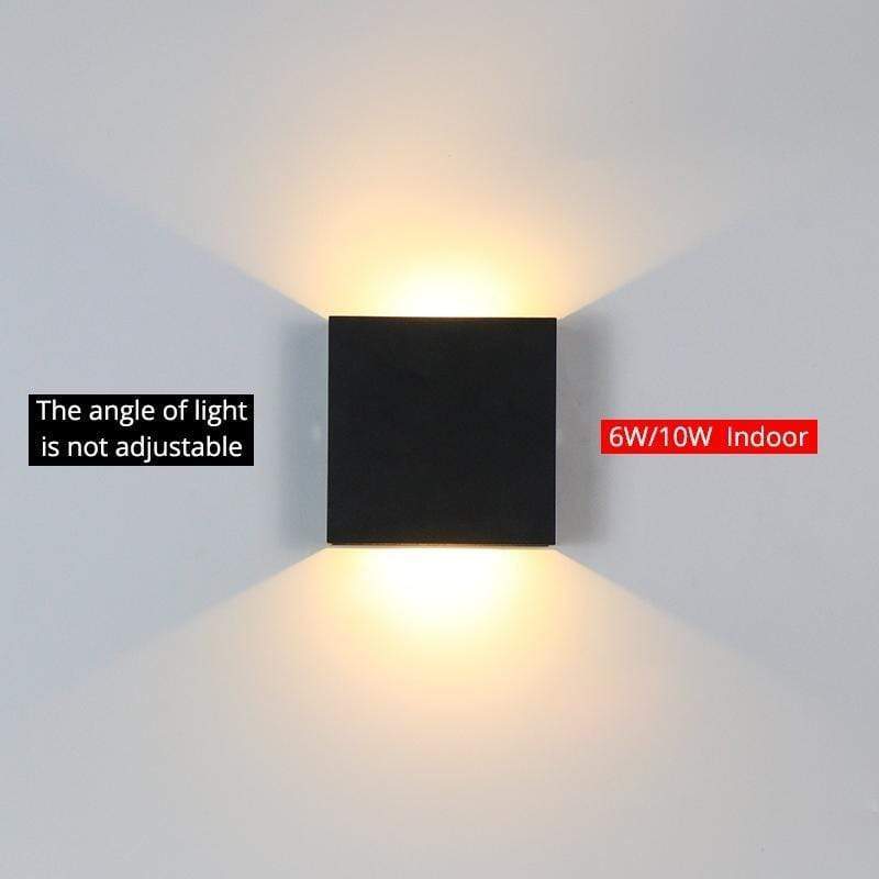 Nexu Modern Adjustable Square Outdoor Wall Lamp LED-Neutral Decor