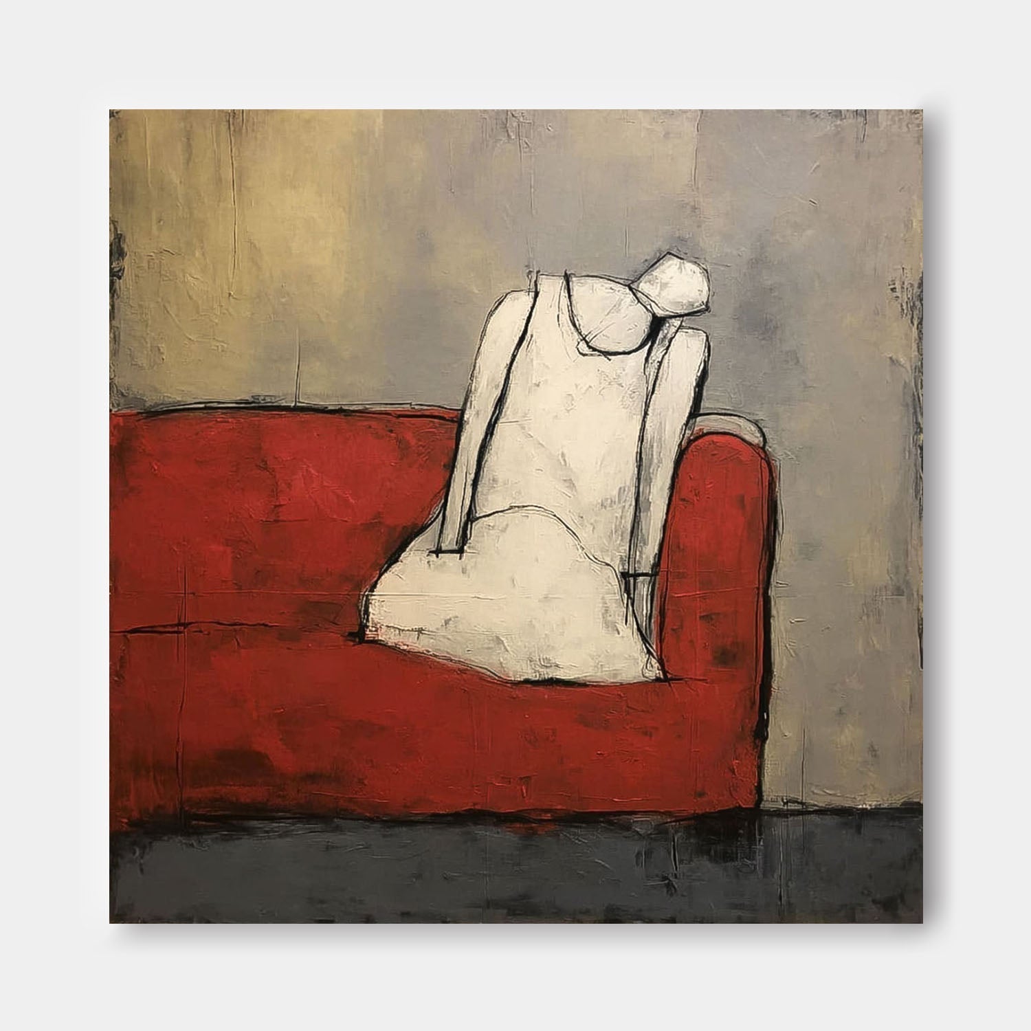 Minimalist Canvas Art MI147 - Neutralighting