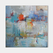 Colorful Abstract Art 40'' X 40'' IS04 - Neutralighting