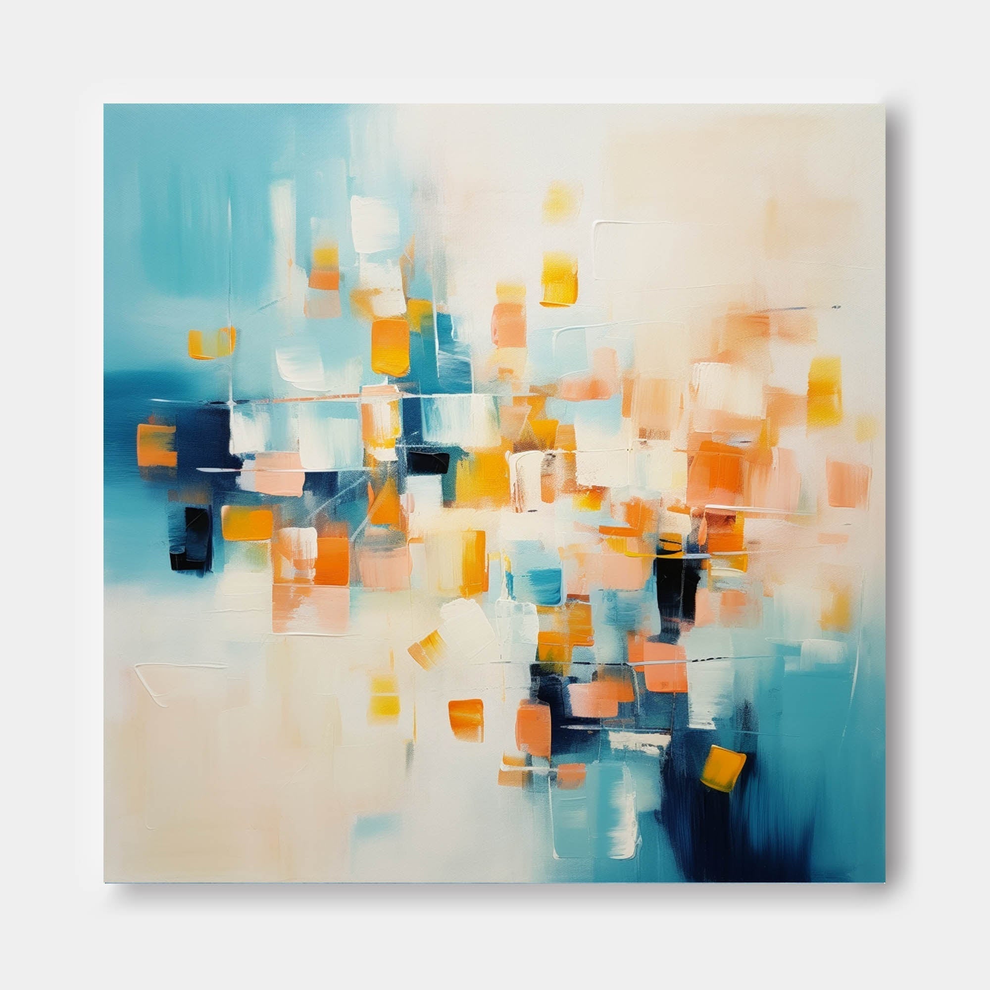 Abstract Canvas Art AB223 - Neutralighting