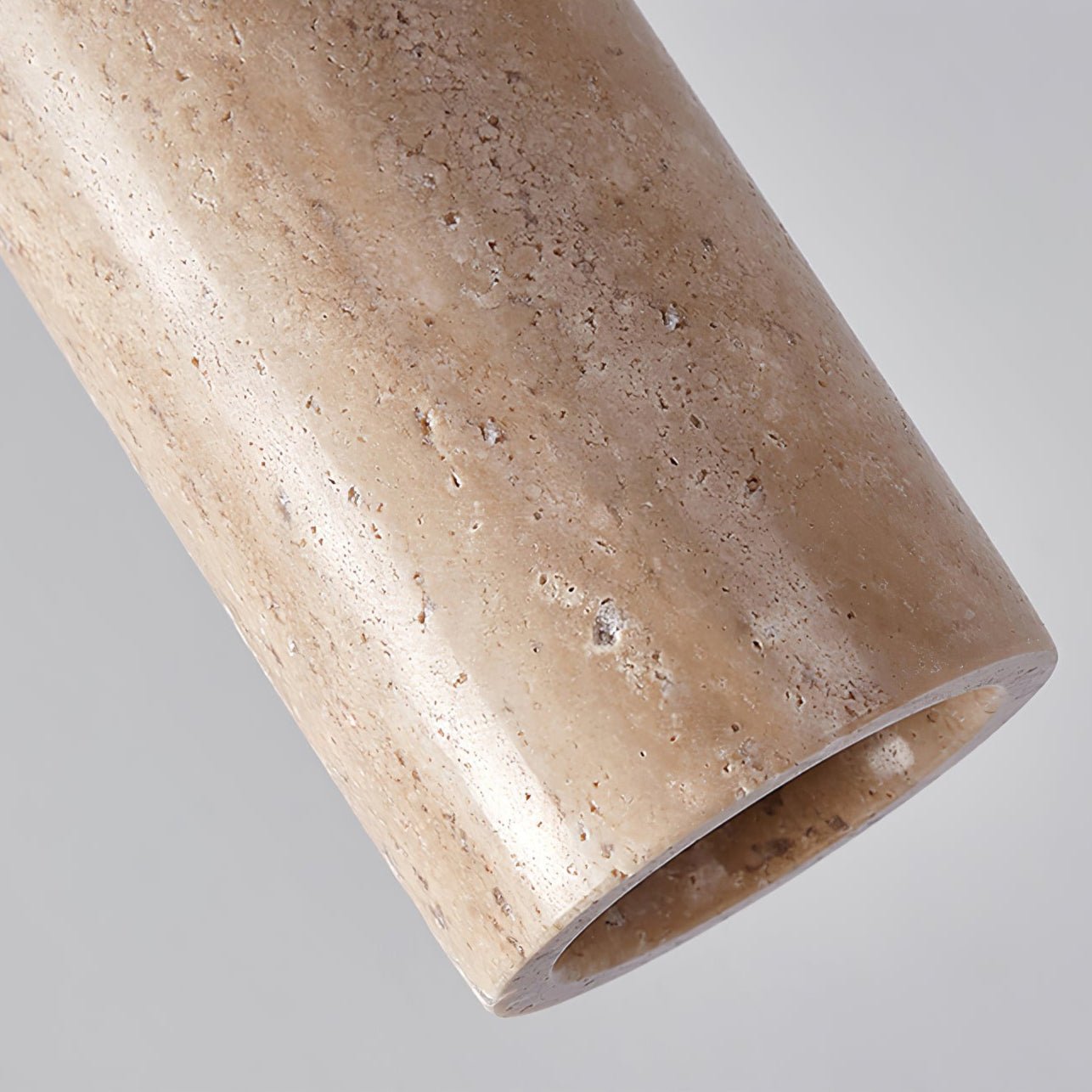 Avloris Travertine Pendant Light-Neutral Decor