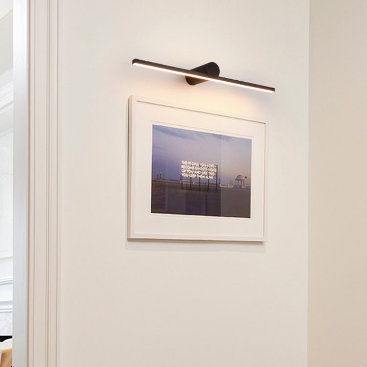 Kylb Black Slim Rechargeable Wall Lamp-Neutral Decor