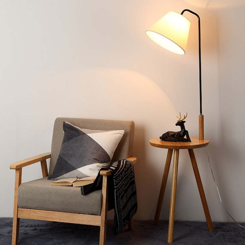 Ozawa Fable Lamp with Table, 2 Colour - Neutral Decor
