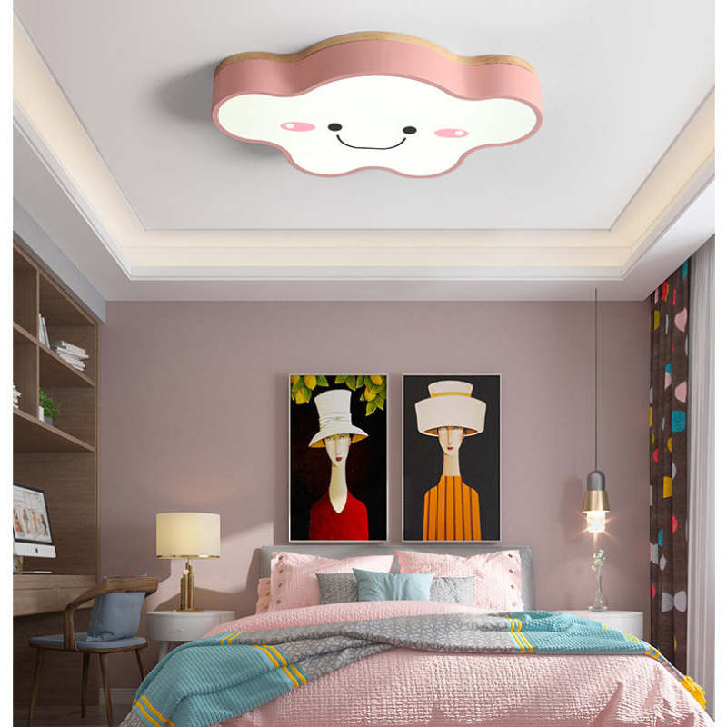 Arisha Creative Art Cloud LED Ceiling Light for Kids Room - Neutral Decor