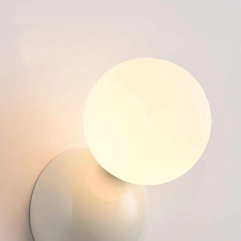 Valentina Modern LED Indoor Wall Lamp Black White Metal Living Room - Neutral Decor