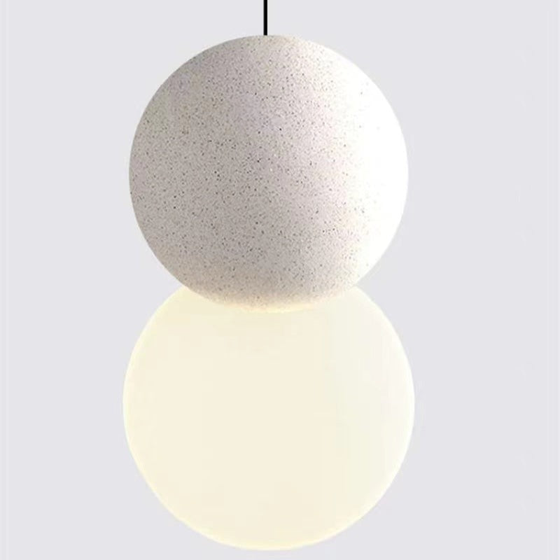 Avi Modern LED Pendant Light Black Metal Bedroom Living Room - Neutral Decor