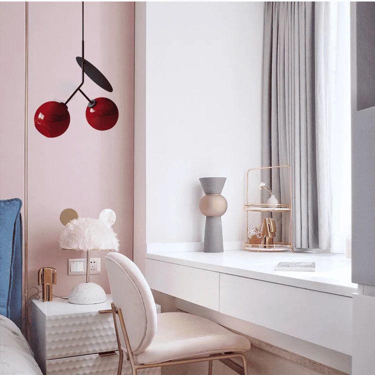 Ruby Modern Pendant Light-Neutral Decor