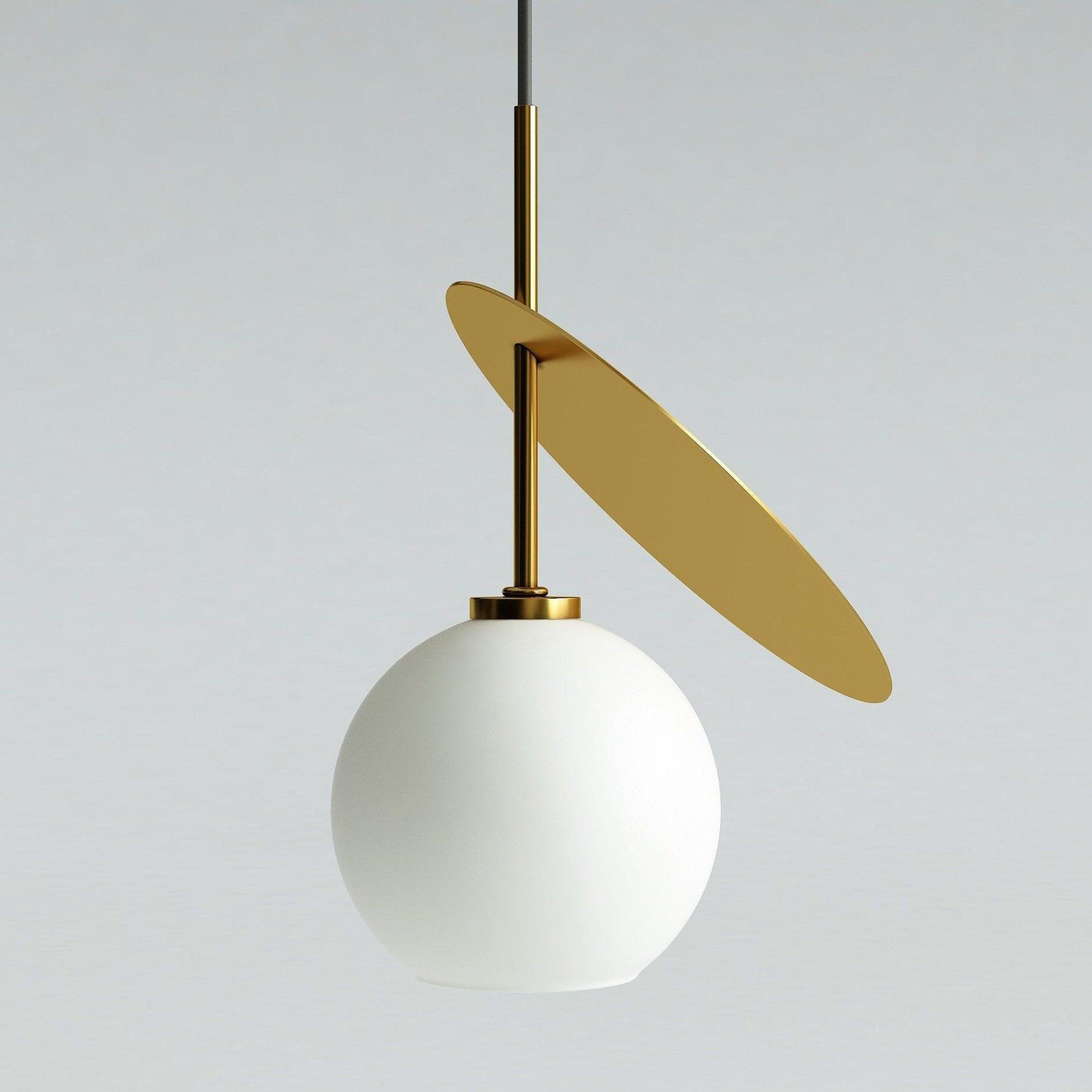 Valentina Cherry Pendant Light, Metal & Glass, 3 Color - Neutral Decor