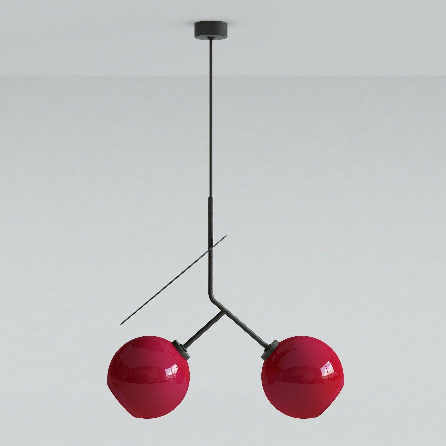 Ruby Modern Pendant Light-Neutral Decor