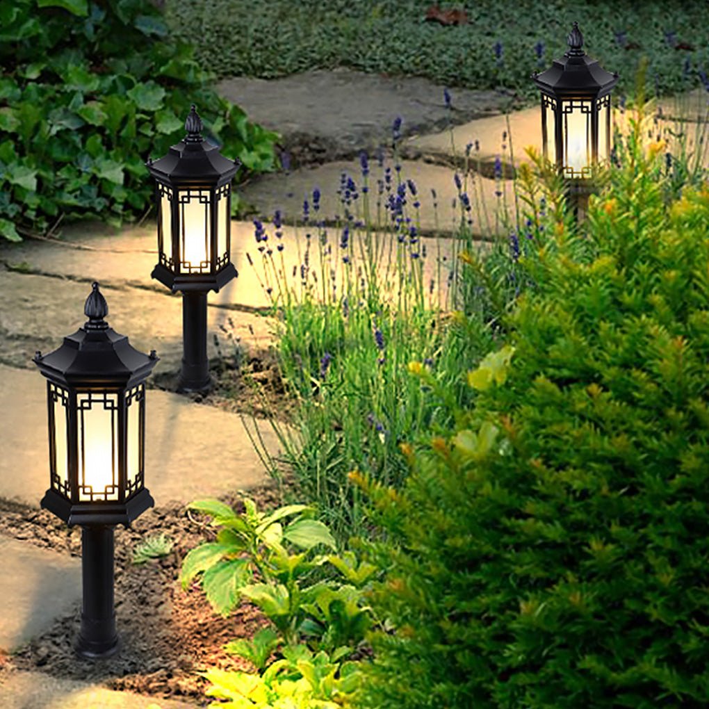 Margoty Traditional Rhombus Outdoor Pathway Lights