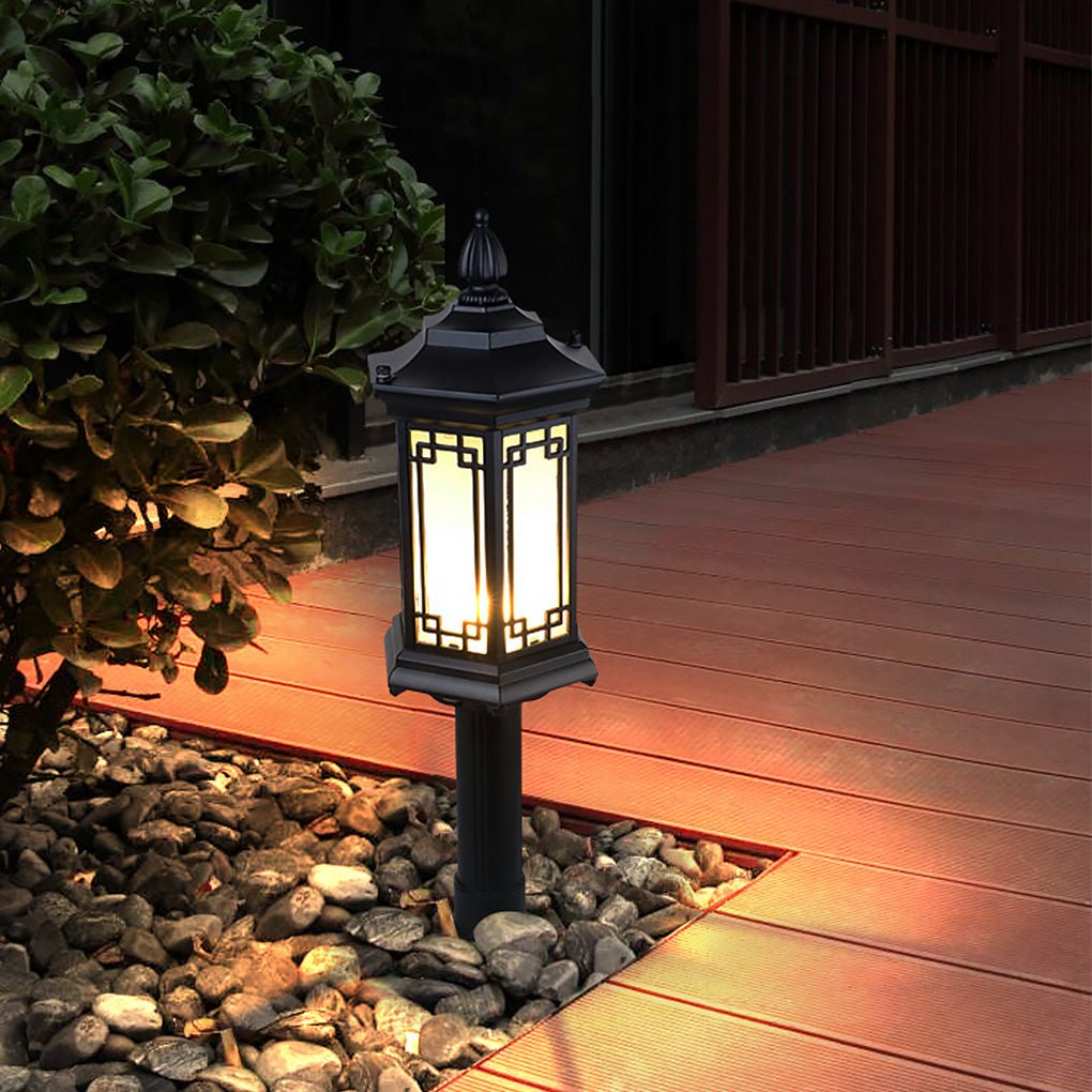 Margoty Traditional Rhombus Outdoor Pathway Lights