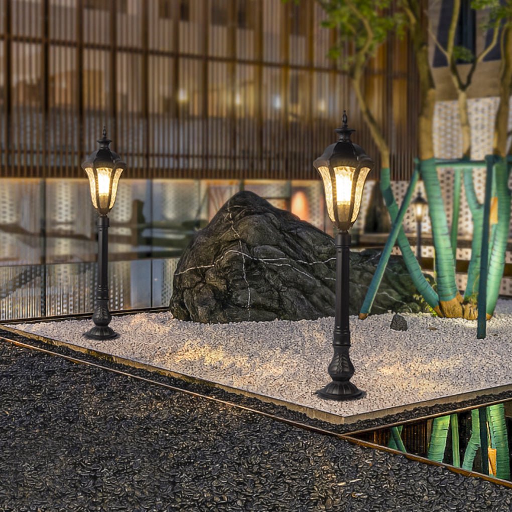 Evae Retro-Inspired Traditional Outdoor Post Lamp