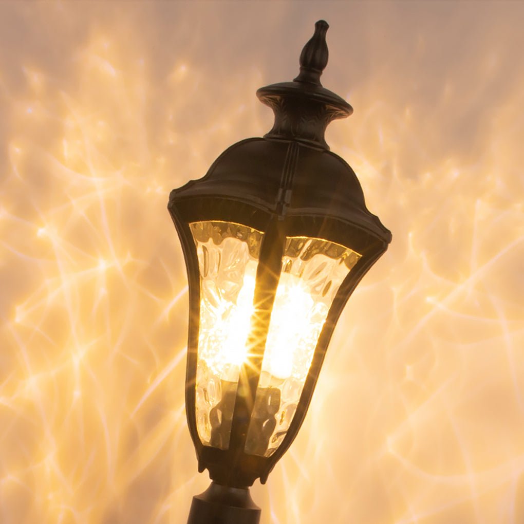 Evae Retro-Inspired Traditional Outdoor Post Lamp