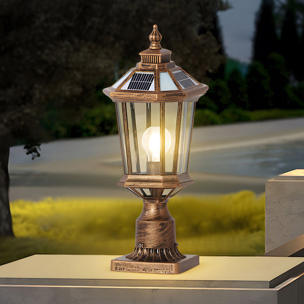 Herbert LED Column Outdoor Pillar Lights