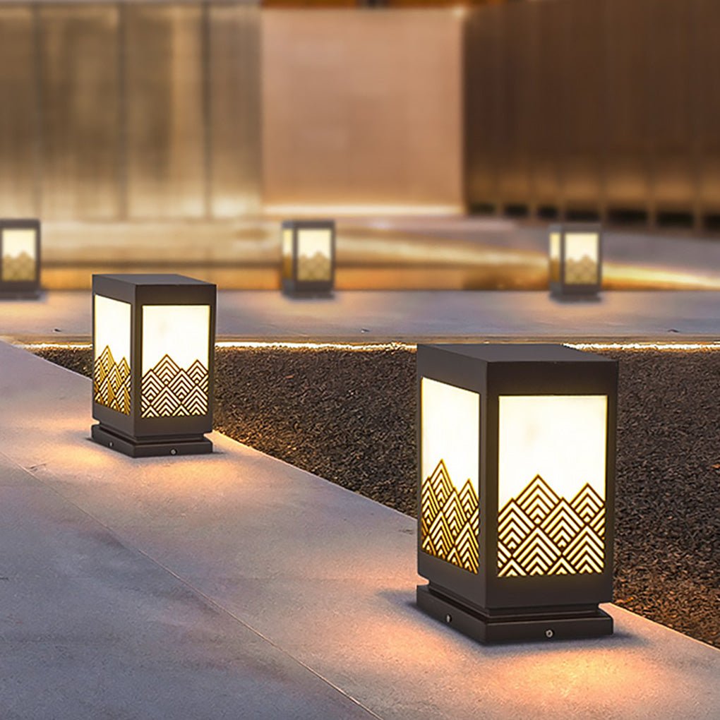 Maria Modern Landscape Sleek Stainless Steel Outdoor Light