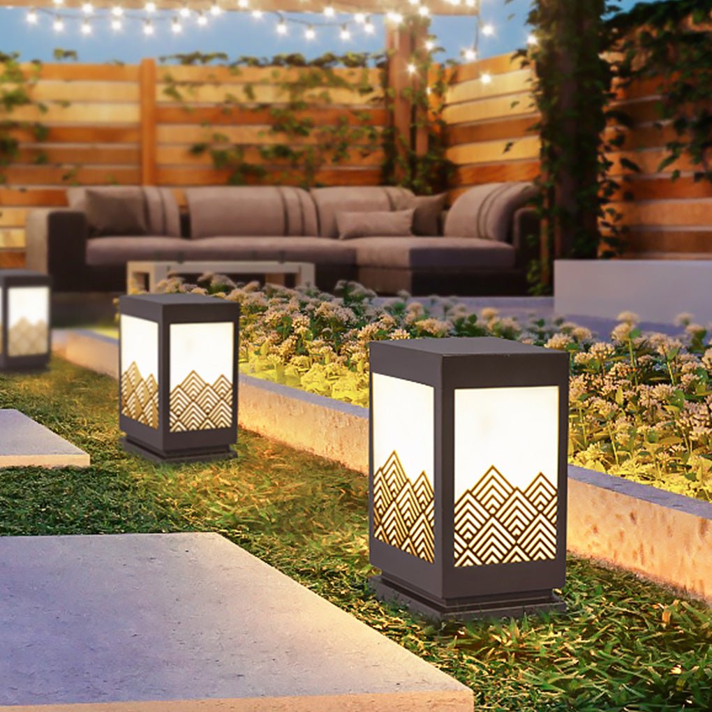 Maria Modern Landscape Sleek Stainless Steel Outdoor Light