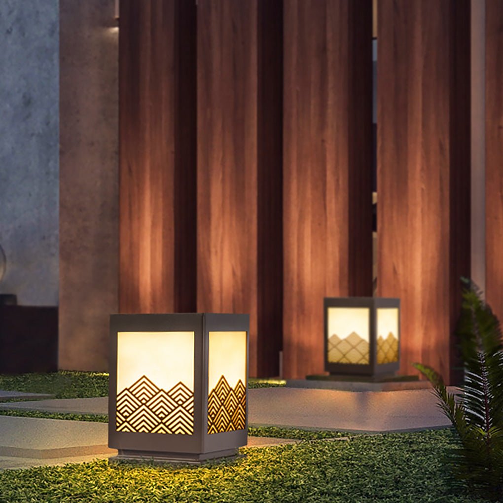 Maria Modern Landscape Sleek Stainless Steel Outdoor Light
