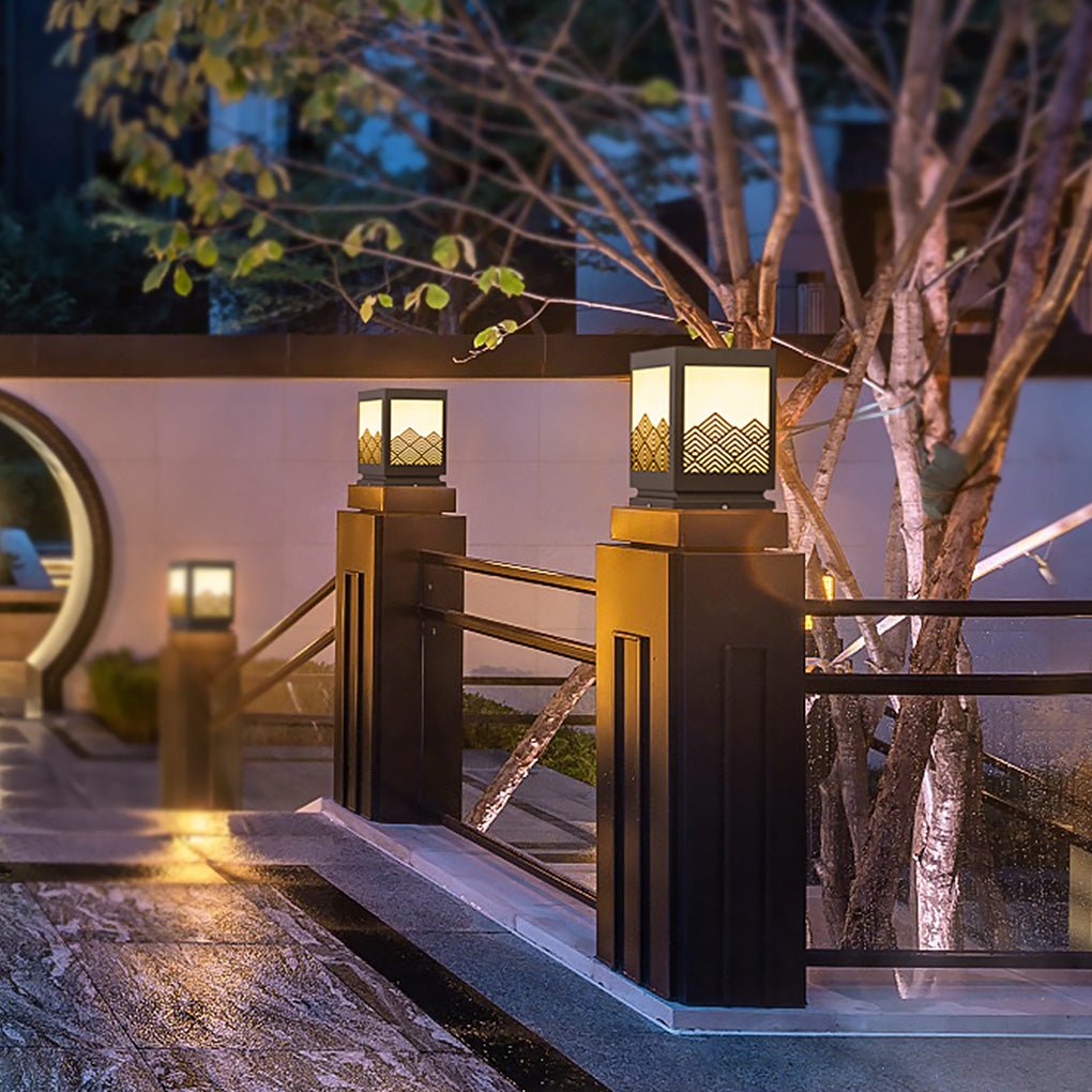 Maria Modern Landscape Sleek Stainless Steel Outdoor Light