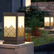Maria Modern Landscape Sleek Stainless Steel Outdoor Light