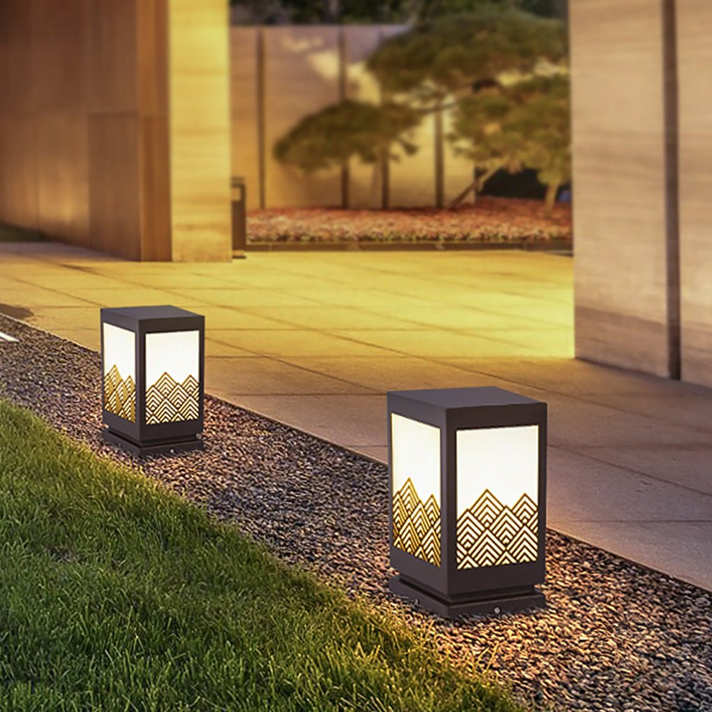 Maria Modern Landscape Sleek Stainless Steel Outdoor Light
