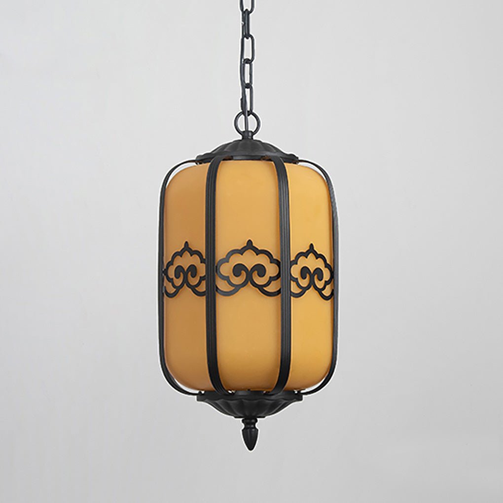 Lucill Classical Landscape Marble Outdoor Chandelier Lighting