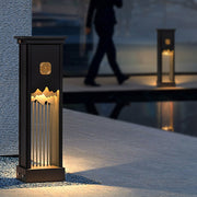 Lewis Elegant LED Artistic Cut Craft Outdoor Light
