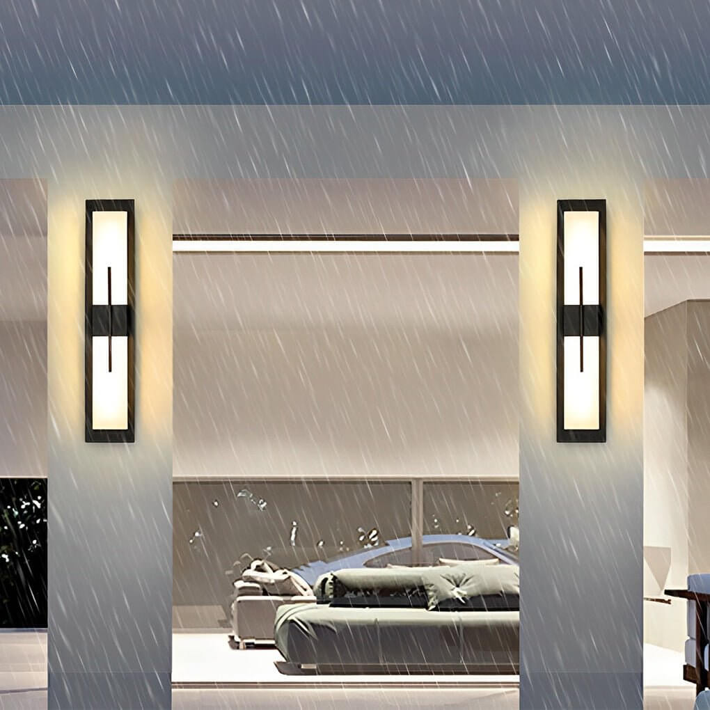Aldan Creative LED Modern Outdoor Wall Lamp