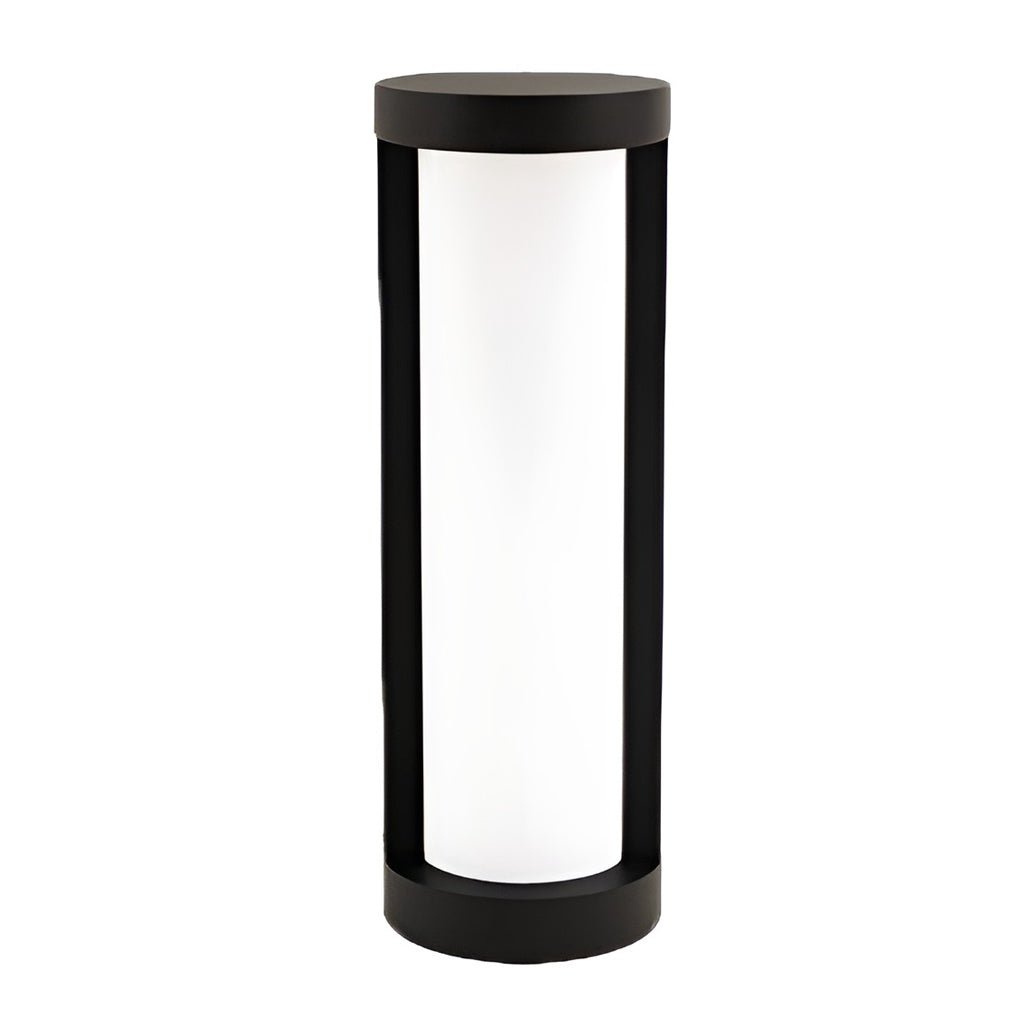 Leann Cylindrical LED Bollard Outdoor Pathway Light