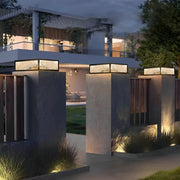 Vrda Modern LED Outdoor Post Fence Pillar Light