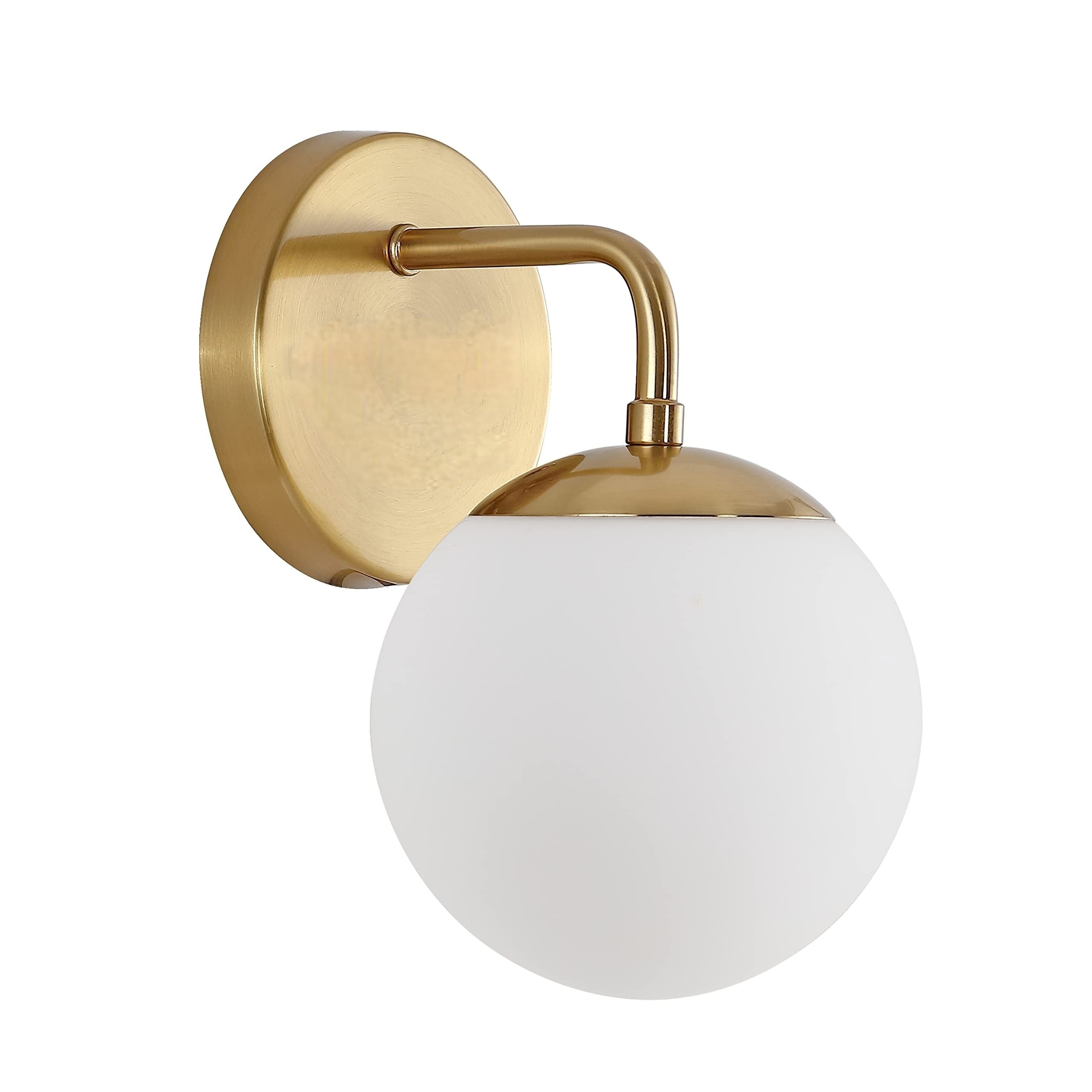 Valentina Glass Indoor Wall Lamp French Bathroom Bedroom - Neutral Decor