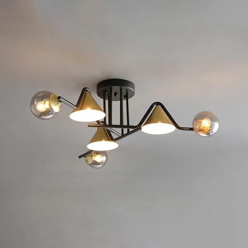 Arisha Design LED Flush Mount Ceiling Light Bedroom/Living Room - Neutral Decor