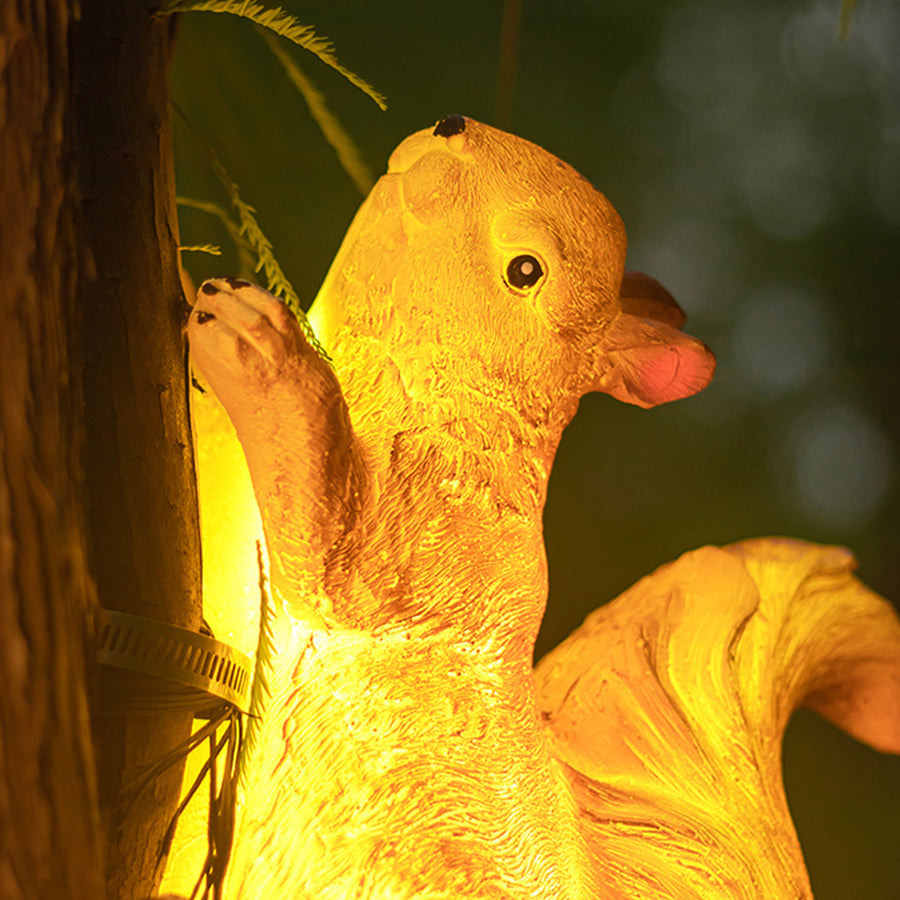 Giles Solar Animal LED Art Resin Outdoor Hanging Lights
