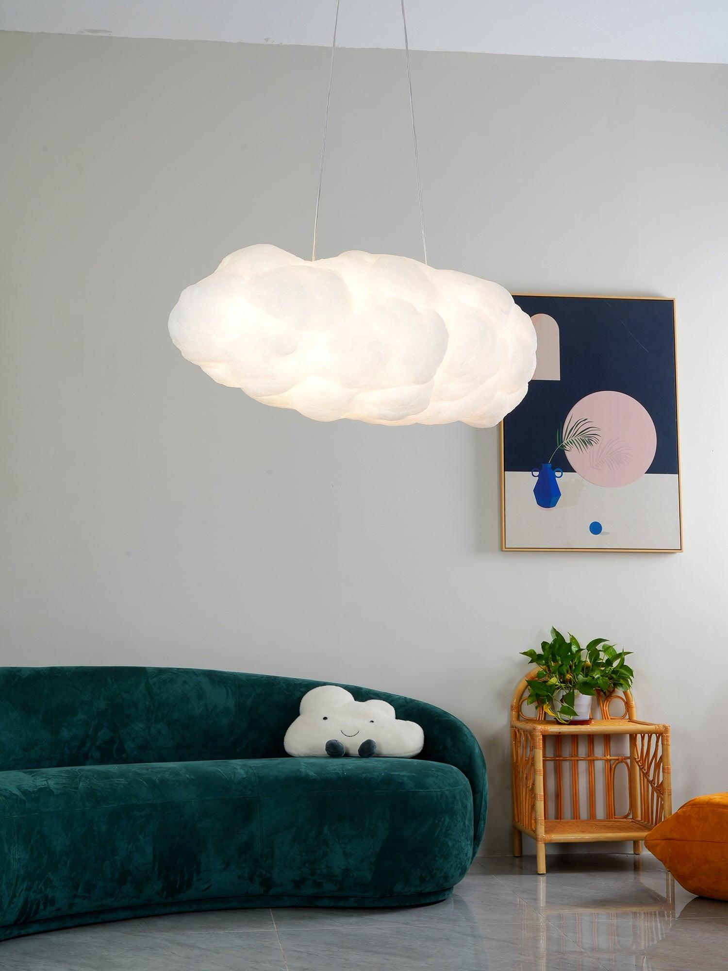 Nively Fiber Silk Pendant Light-Neutral Decor