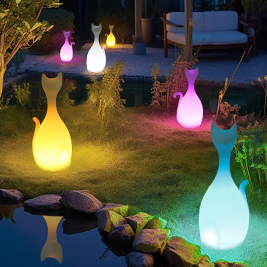 Junea Animal Material Illuminated PE Outdoor Floor Lamp