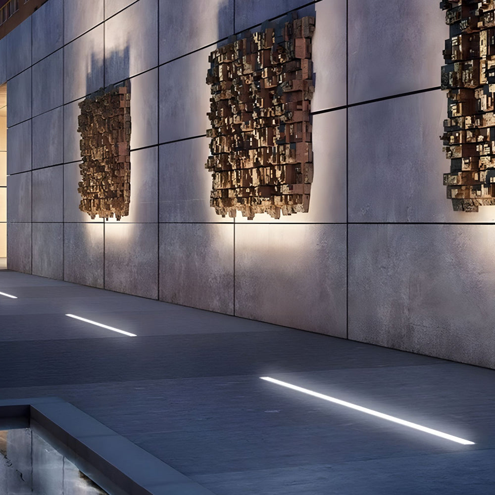 Elena LED Long Strip Minimalist Outdoor Lights