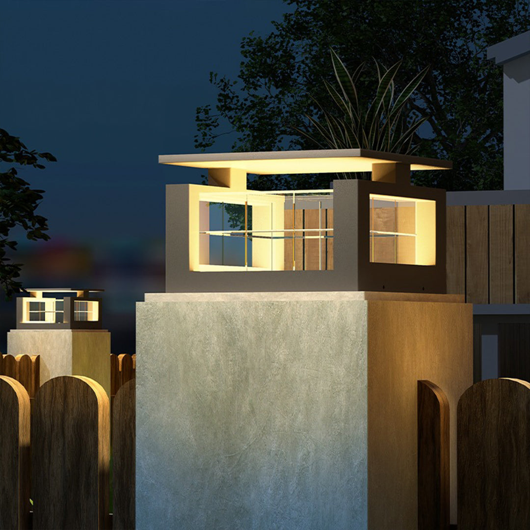Stewart LED Waterproof Stainless Steel Outdoor Pillar Lights