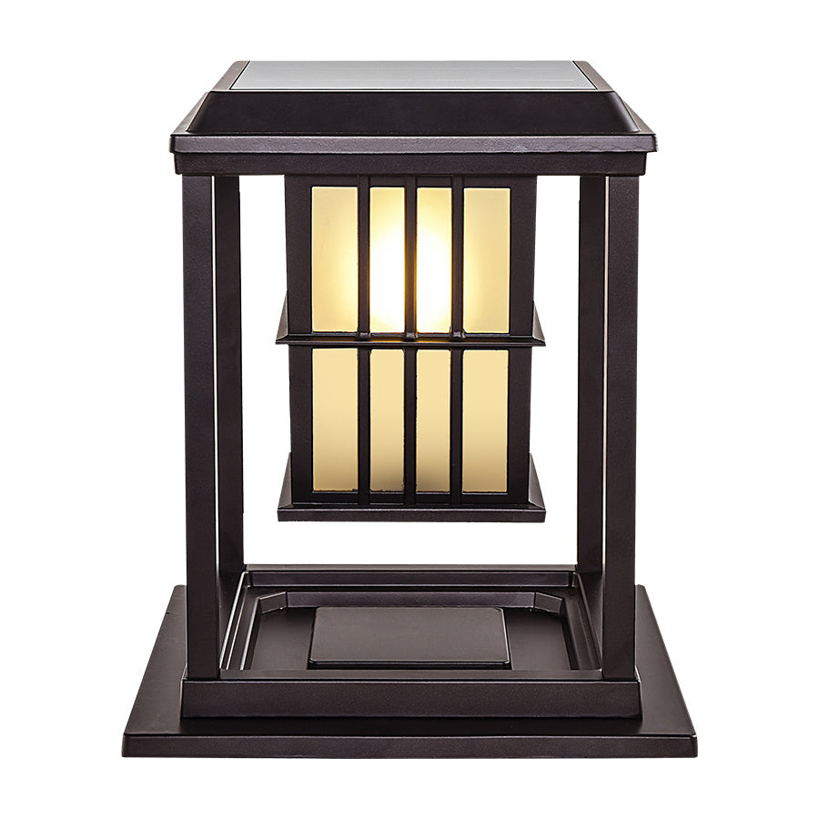 Lyndon Square Modern Style Outdoor Pillar Lights