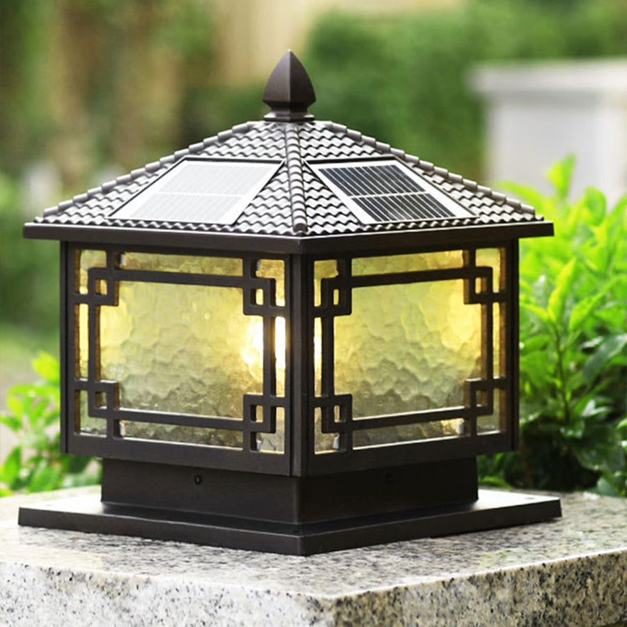 Nydia Waterproof European Outdoor Pillar Lights