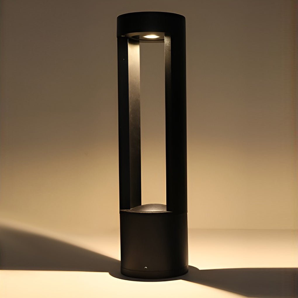 Travers LED Cylindrical Elegant Outdoor Lamp