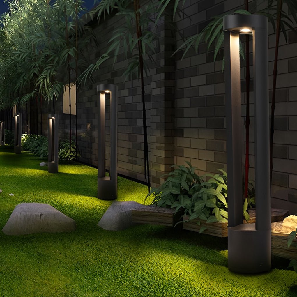 Travers LED Cylindrical Elegant Outdoor Lamp