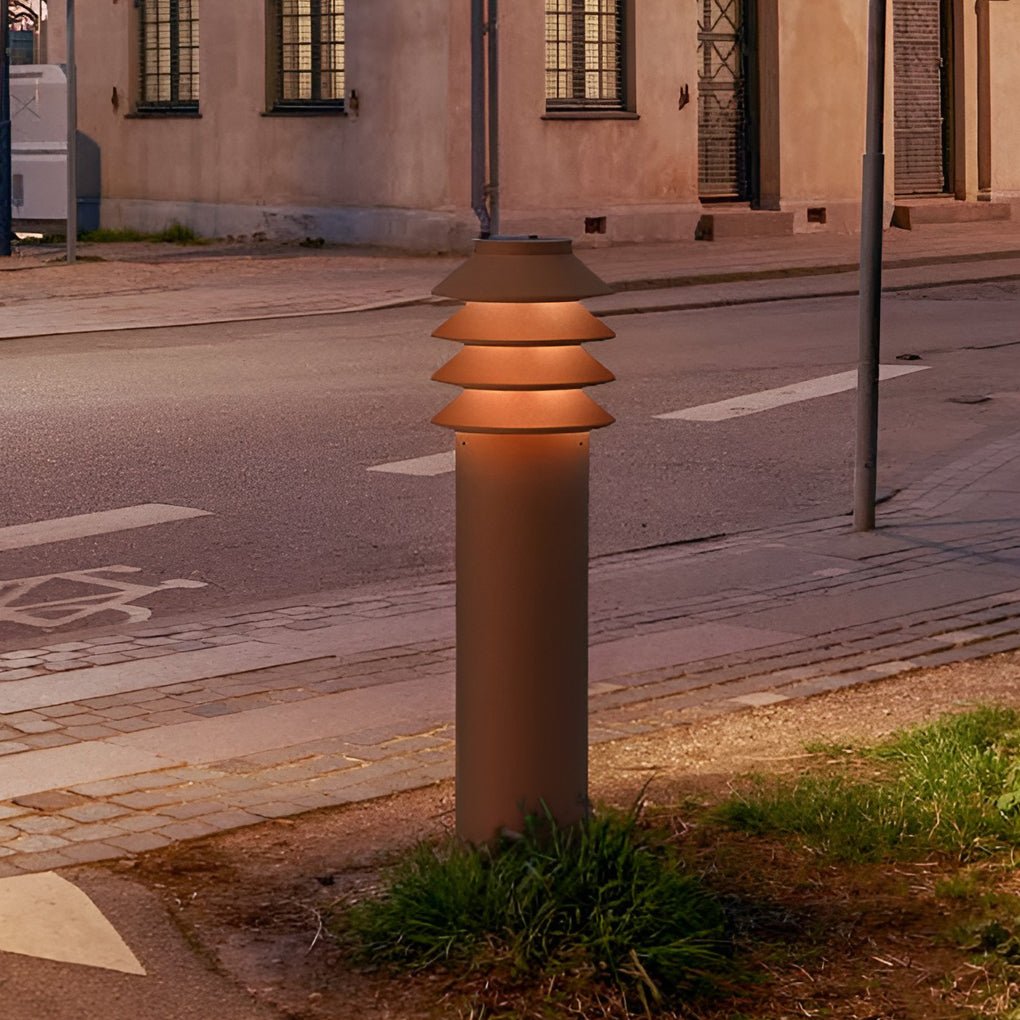 Lam Modern LED Cylinder Versatile Outdoor Pathway Light