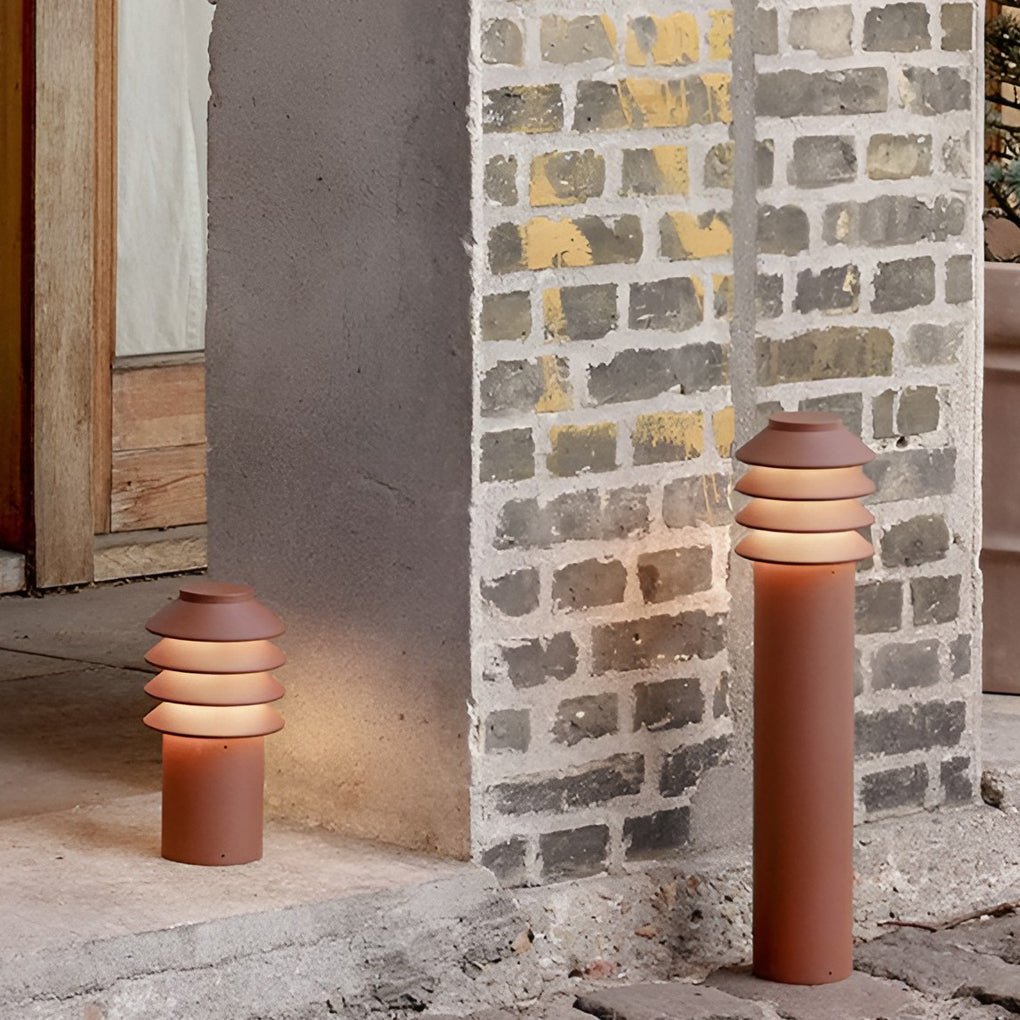 Lam Modern LED Cylinder Versatile Outdoor Pathway Light