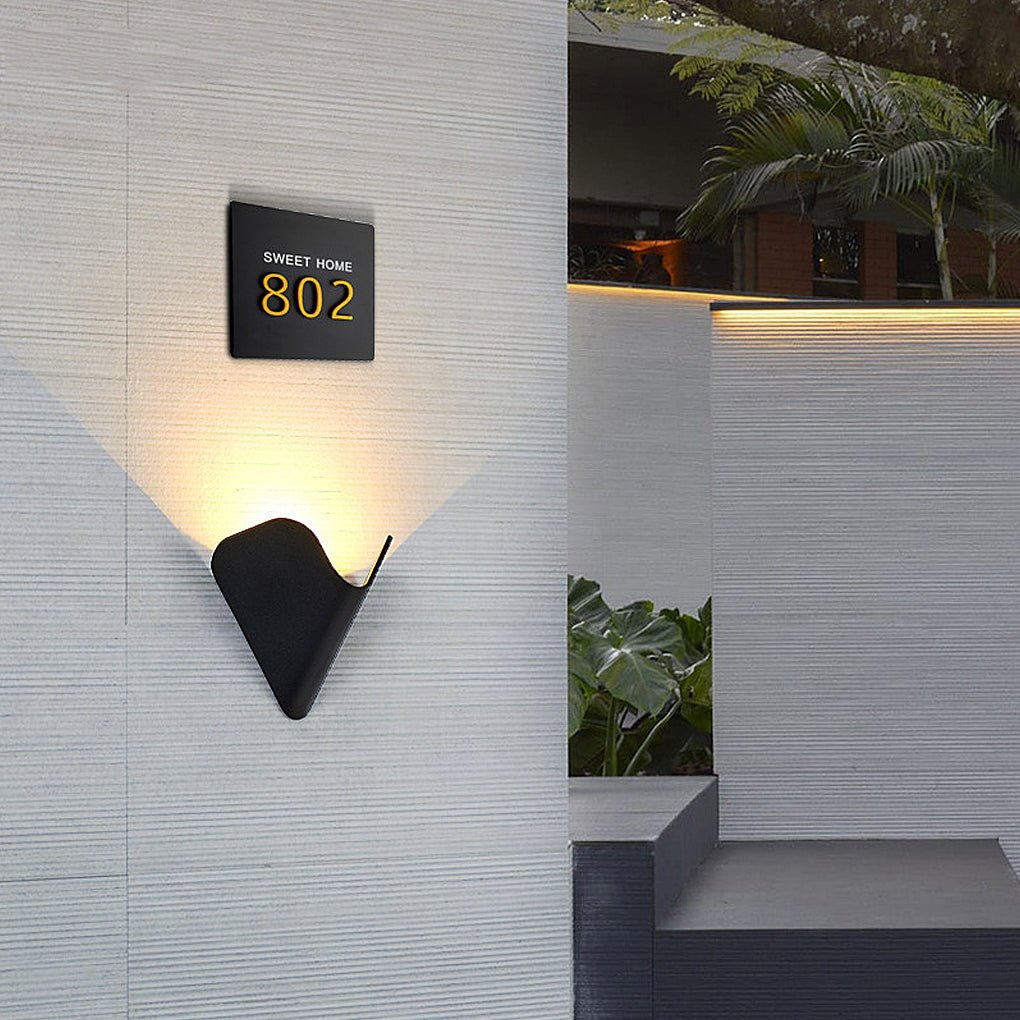 Nonfrie Creative Modern LED Outdoor Sconces Wall Lights